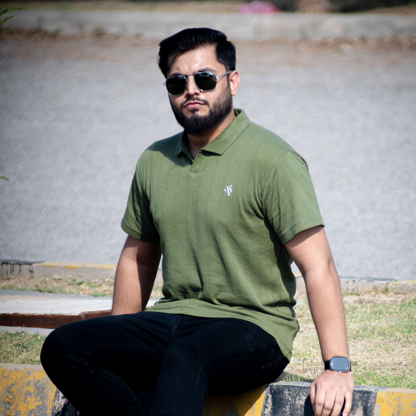 Olive Ridge - Drop Needle Polo