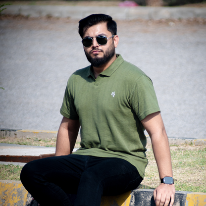 Olive Ridge - Drop Needle Polo