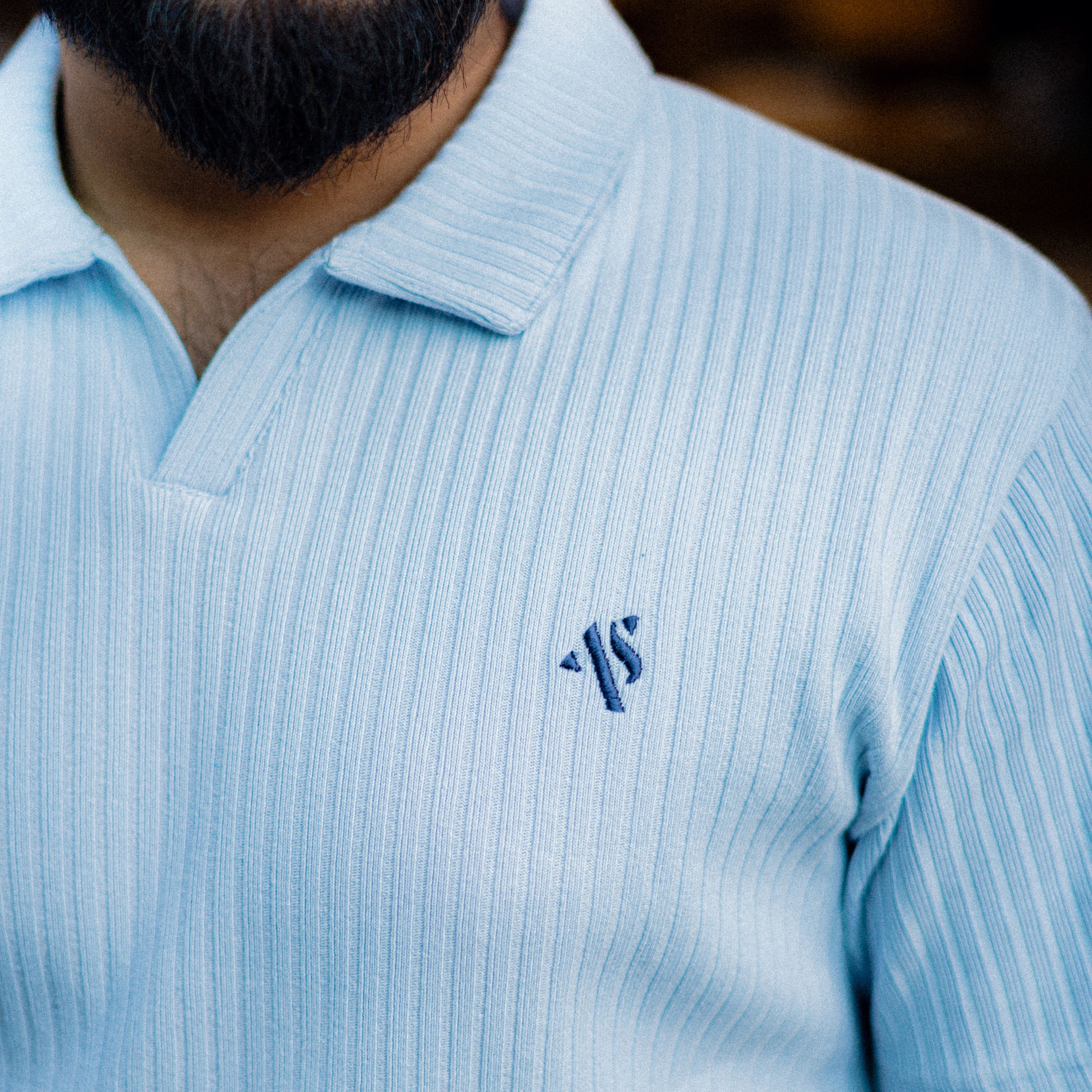 Blue Mist - Drop Needle Polo