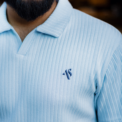 Blue Mist - Drop Needle Polo